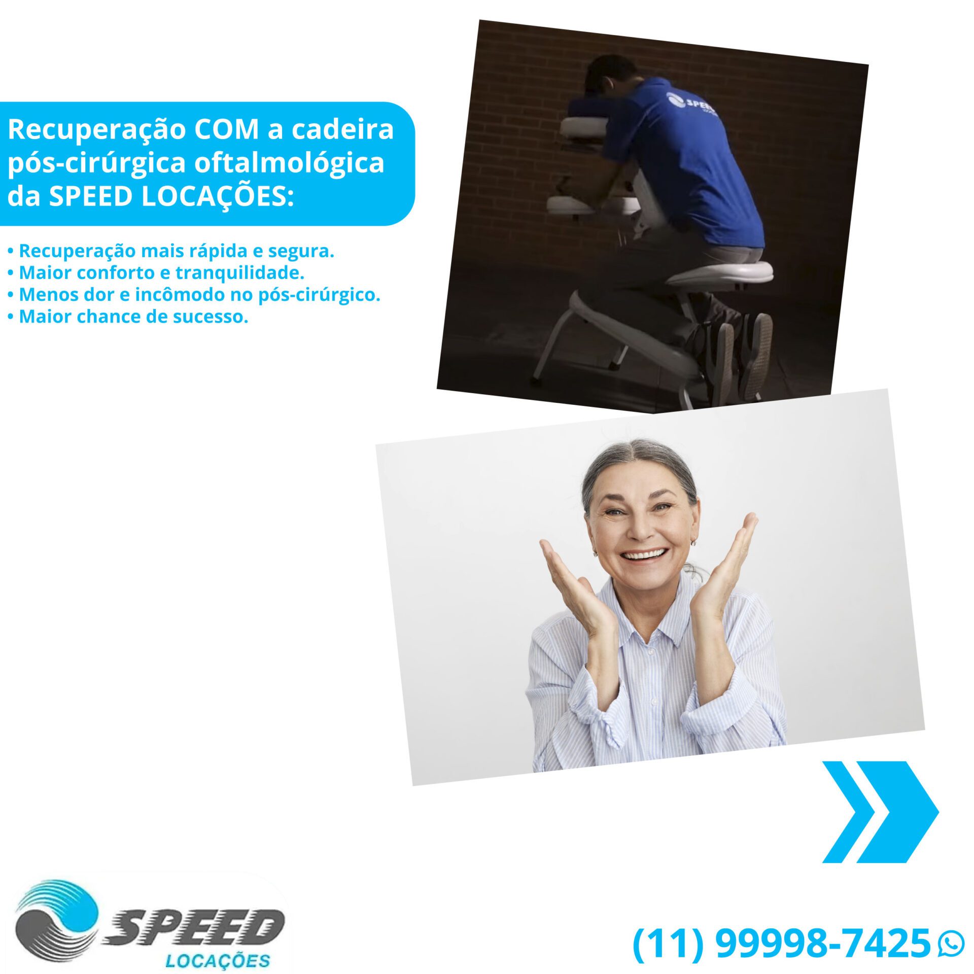 06 - Descubra como a cadeira pós-cirúrgica oftalmológica da SPEED LOCAÇÕES pode acelerar sua recuperação - slide 3