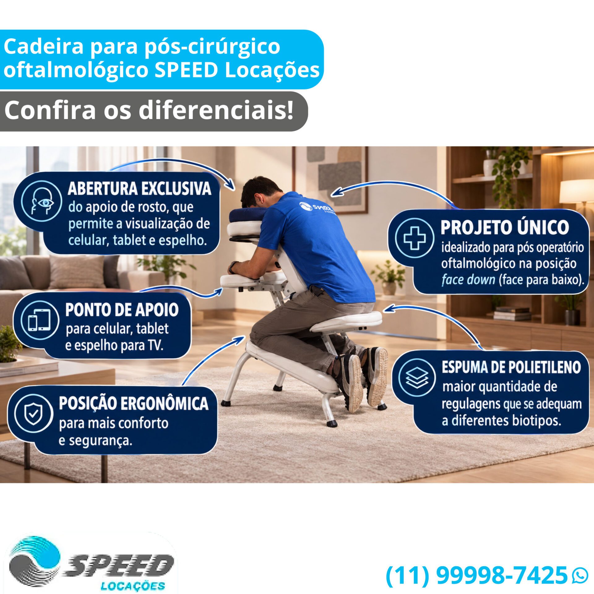 Blog 11 SPEED LOCACOES Post 25 Cadeira para pos cirurgico oftalmologico SPEED scaled